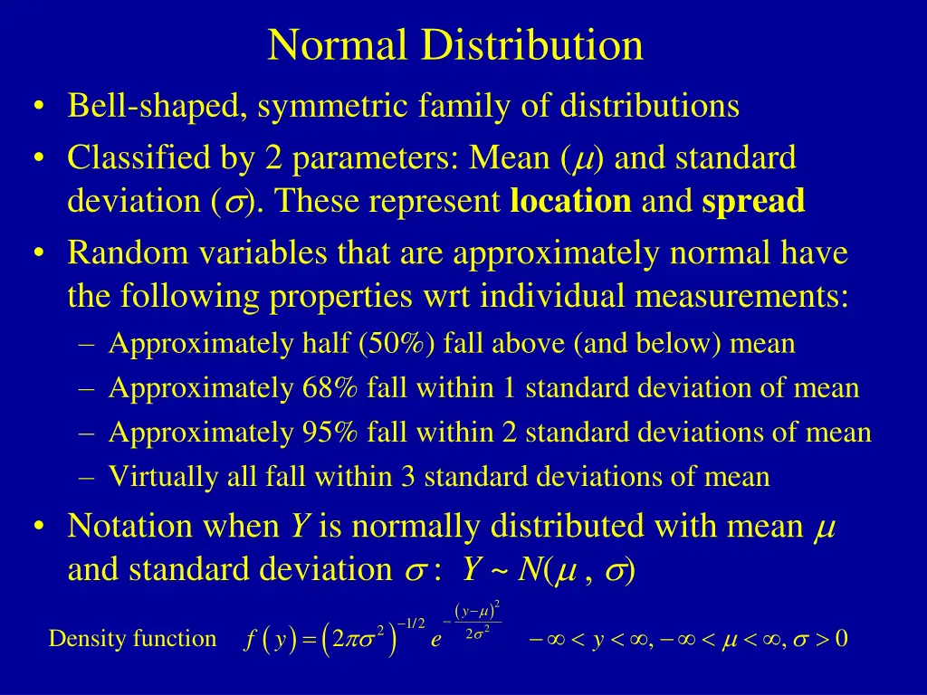 normal distribution