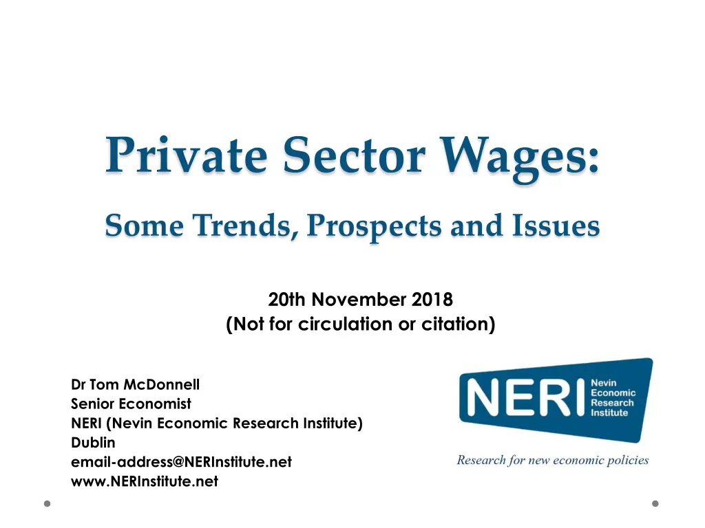 private sector wages