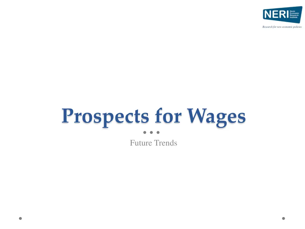 prospects for wages