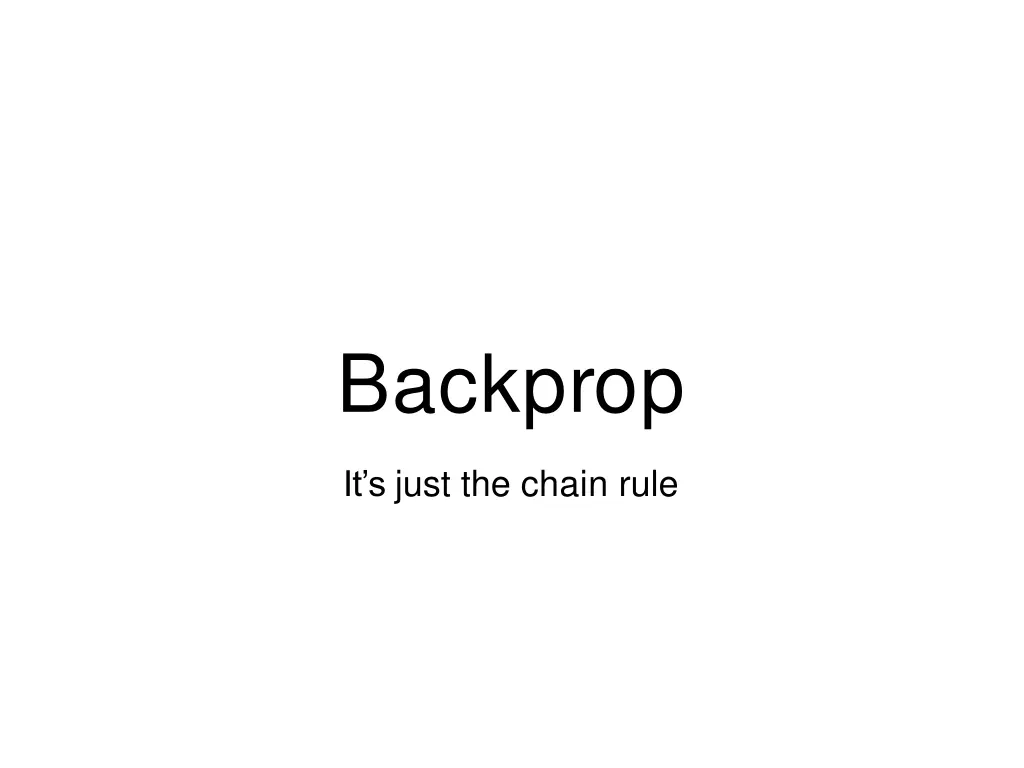 backprop