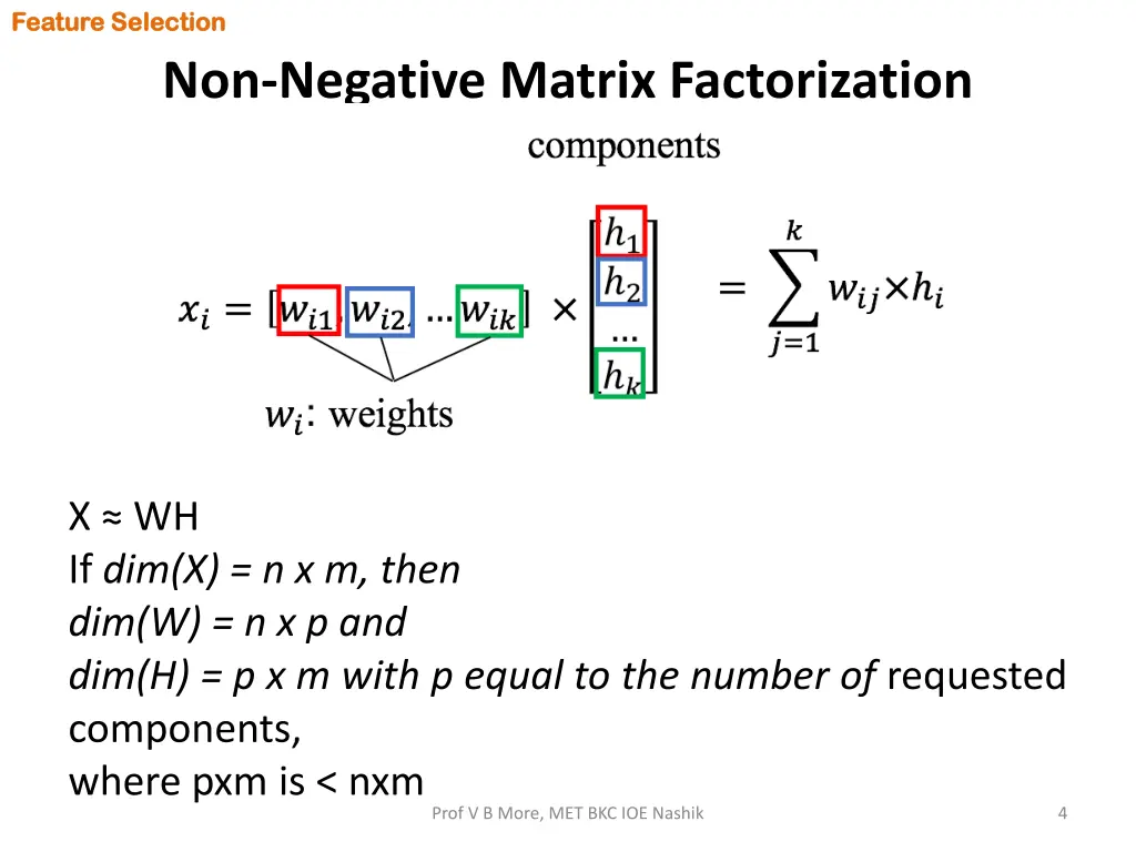 feature selection feature selection 2