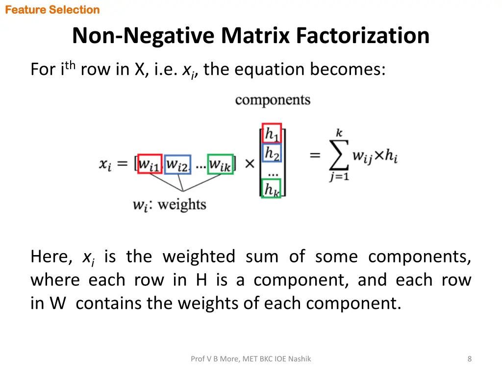 feature selection feature selection 6