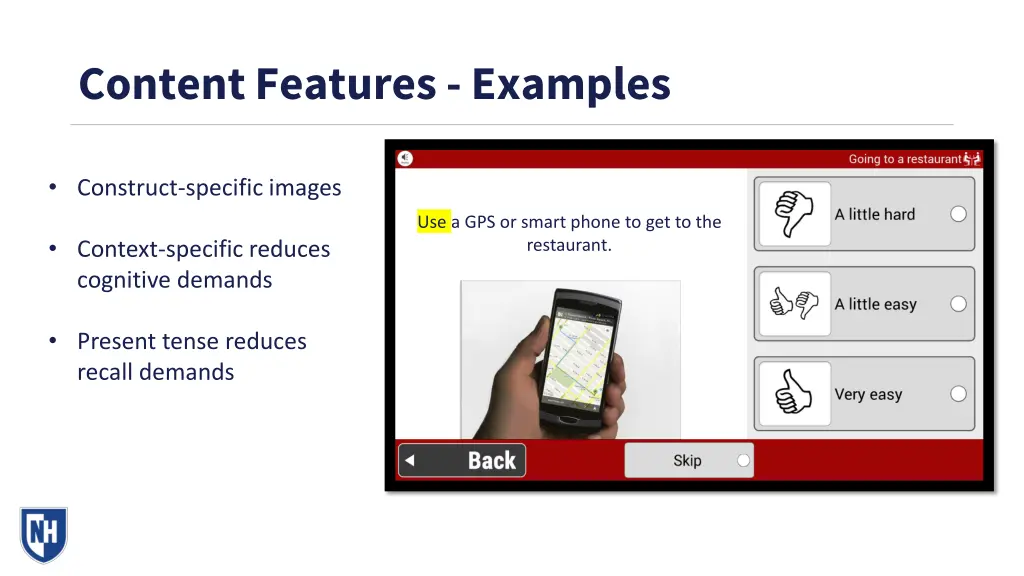 content features examples 2