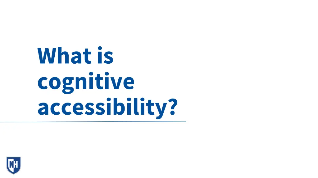 what is cognitive accessibility