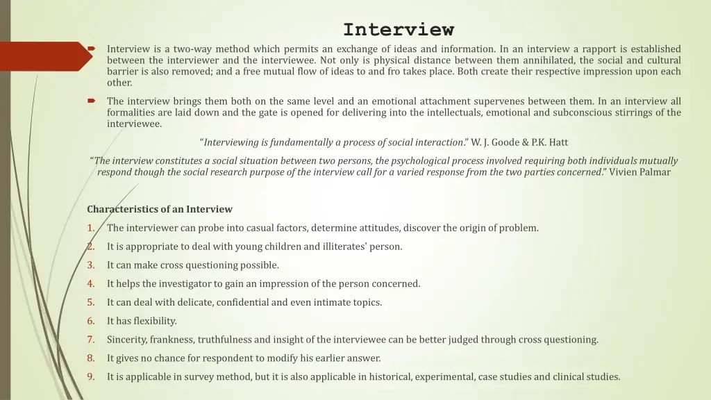 interview