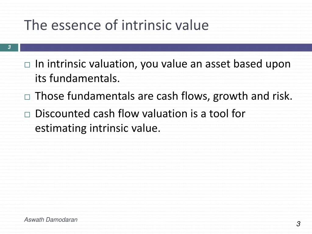 the essence of intrinsic value