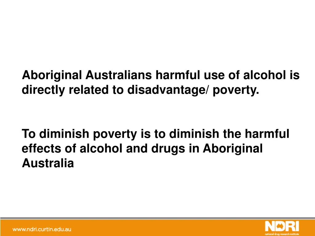 aboriginal australians harmful use of alcohol
