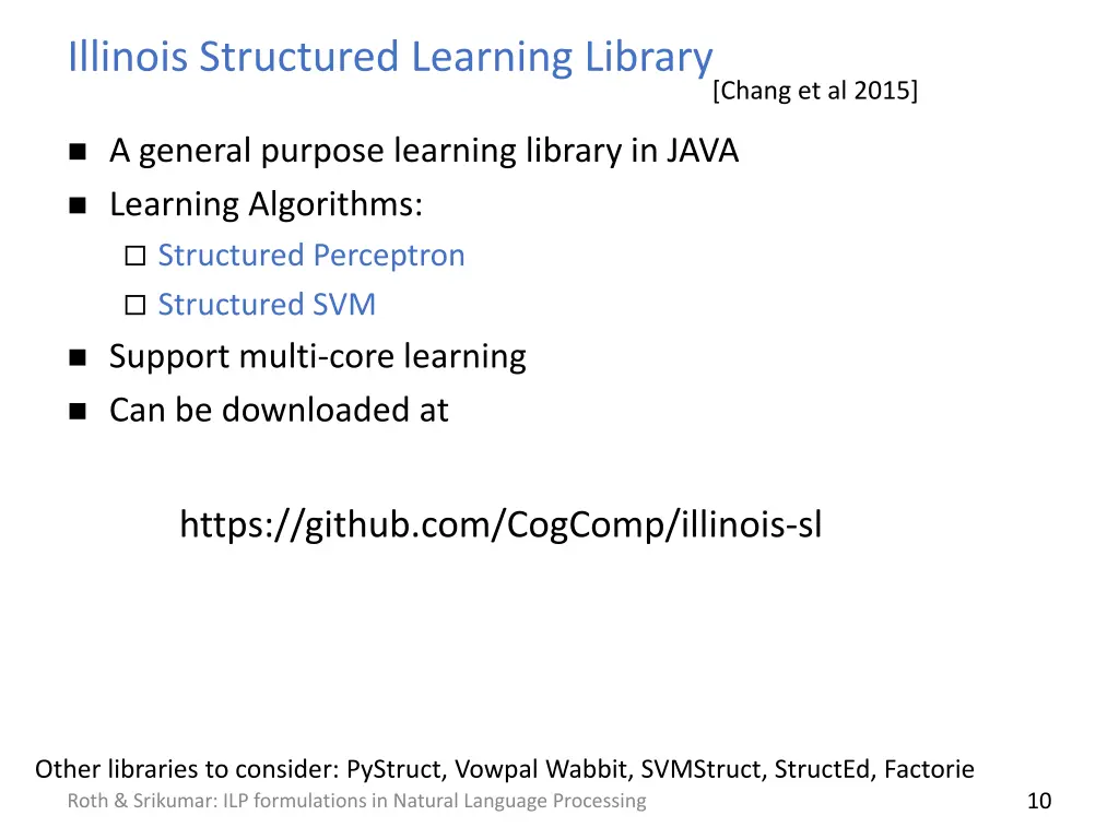 illinois structured learning library