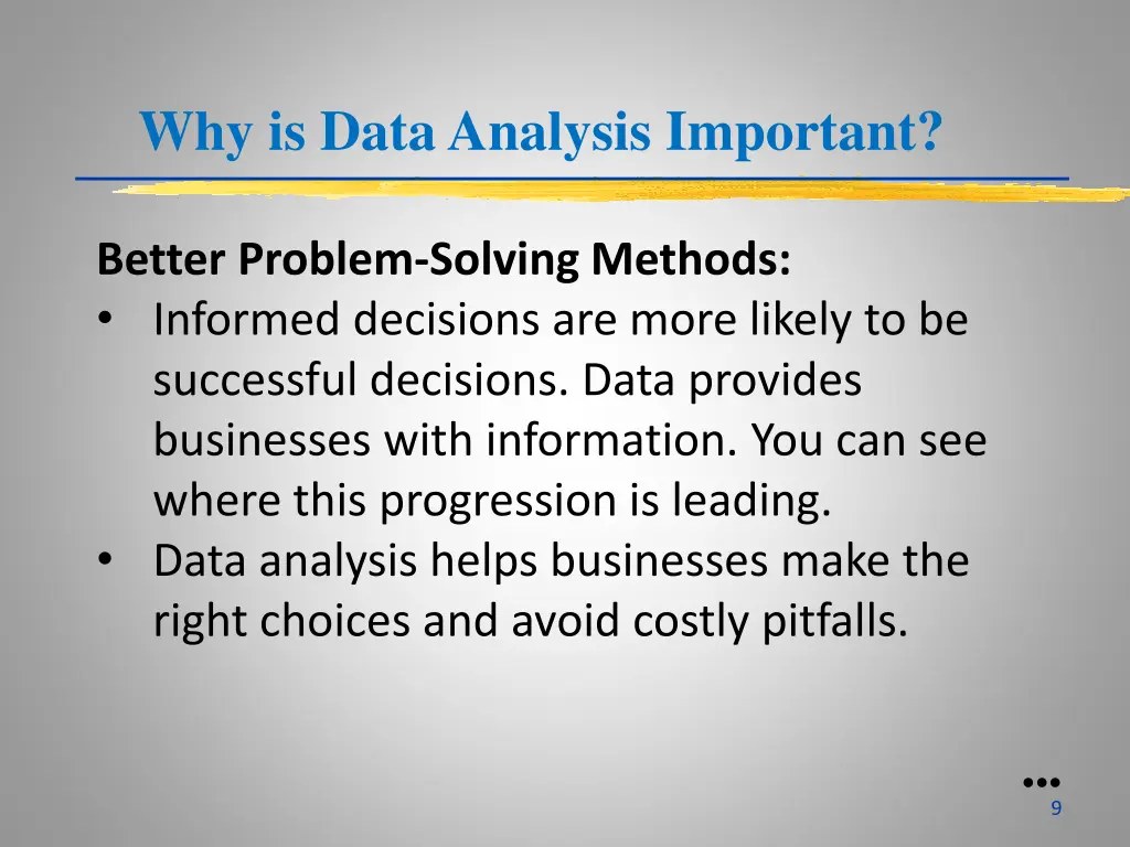 why is data analysis important 3