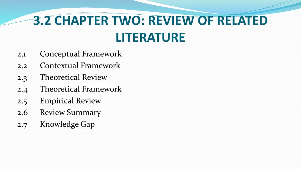 3 2 chapter two review of related literature