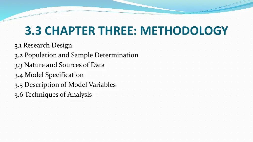 3 3 chapter three methodology