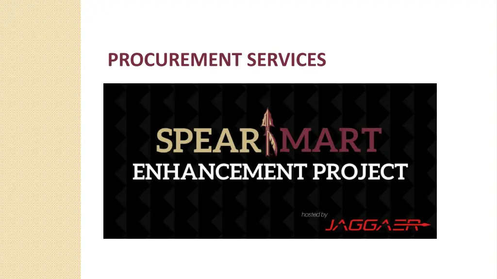 procurement services