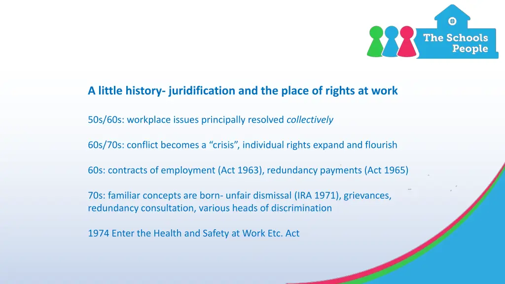 a little history juridification and the place