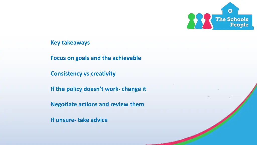 key takeaways