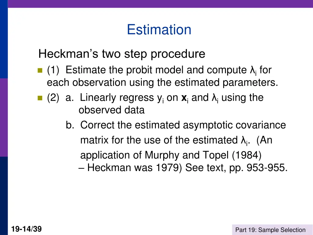 estimation