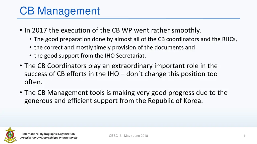 cb management