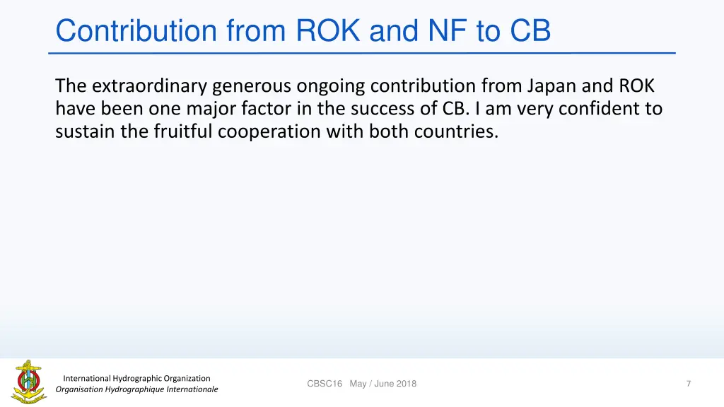 contribution from rok and nf to cb