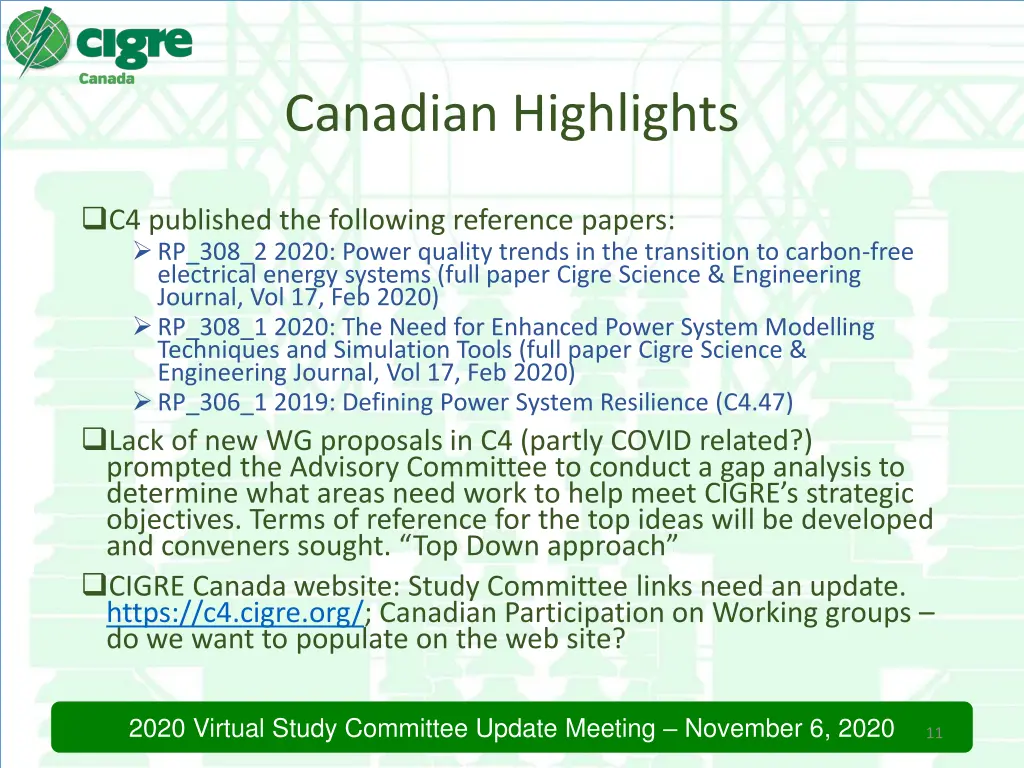 canadian highlights