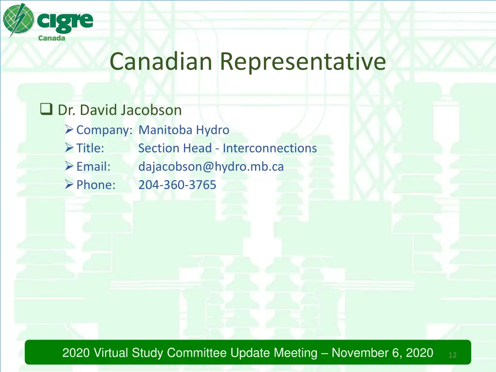 canadian representative