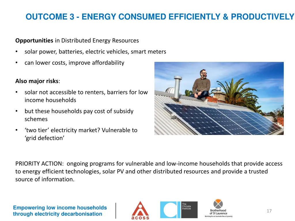 outcome 3 energy consumed efficiently productively 2