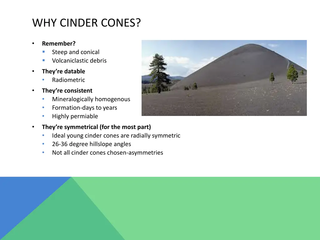 why cinder cones