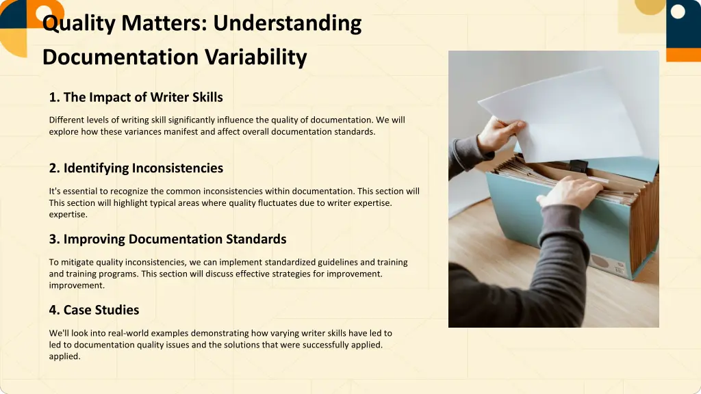 quality matters understanding documentation