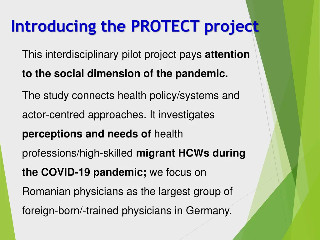 introducing the protect project