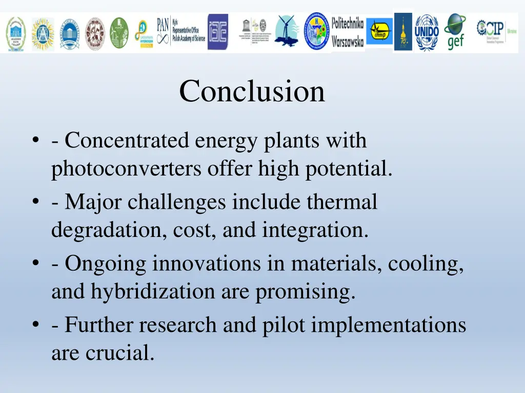 conclusion