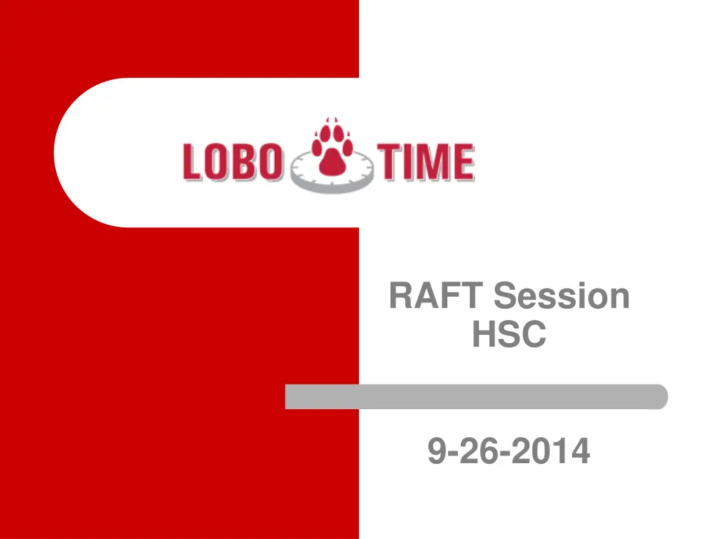 raft session hsc
