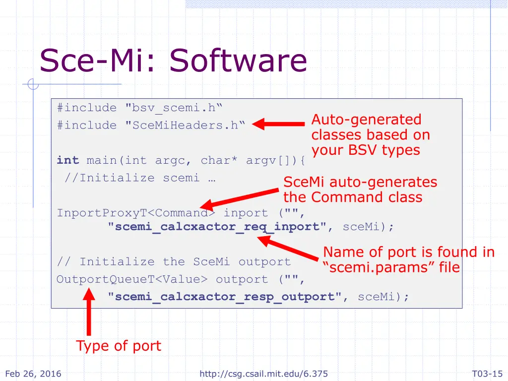 sce mi software