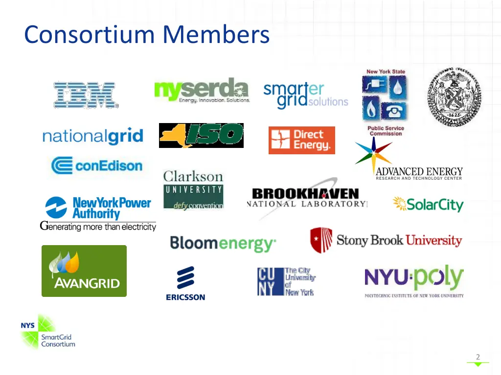 consortium members