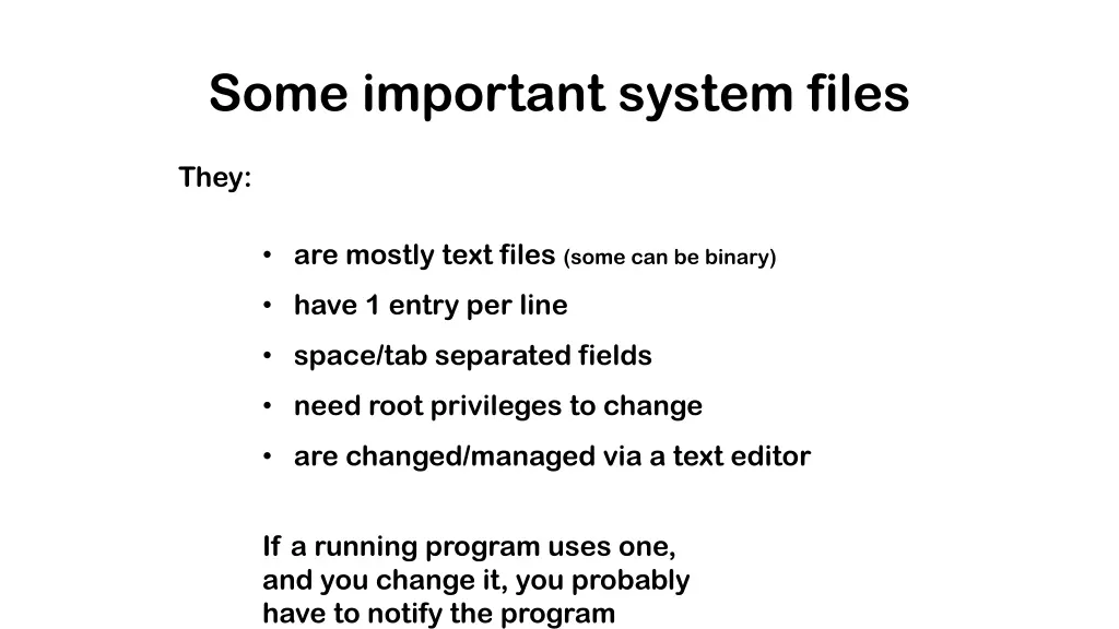 some important system files 1