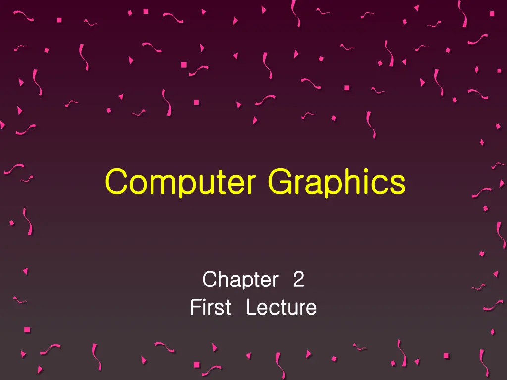 computer graphics computer graphics