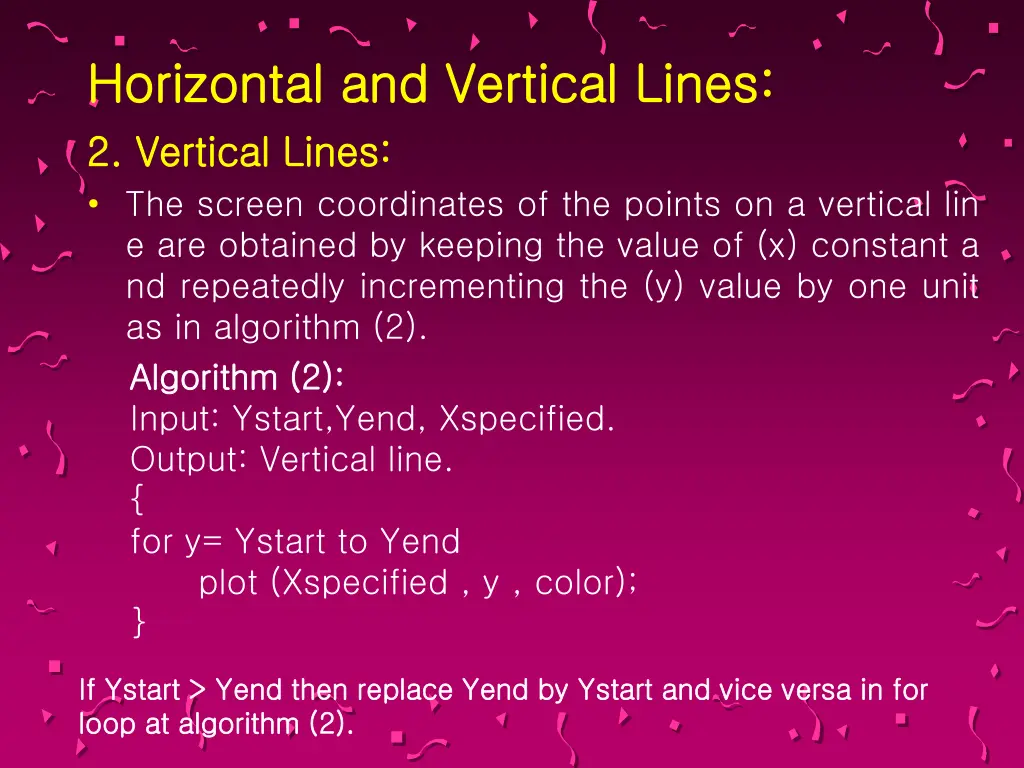 horizontal horizontal and 2