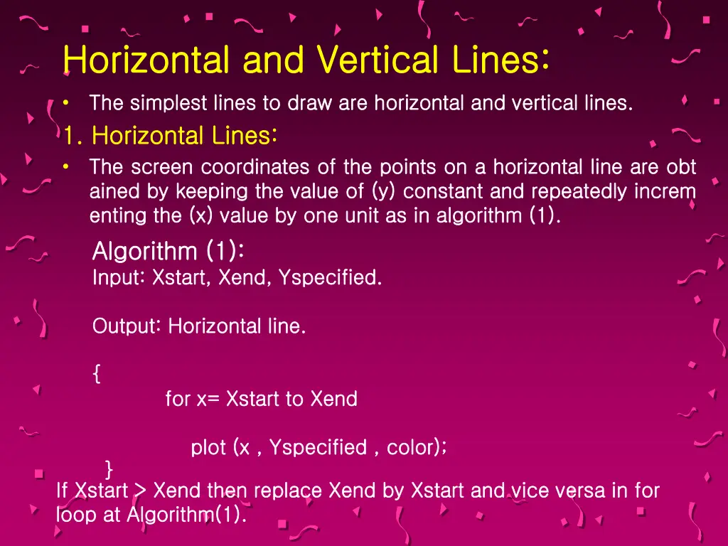 horizontal horizontal and