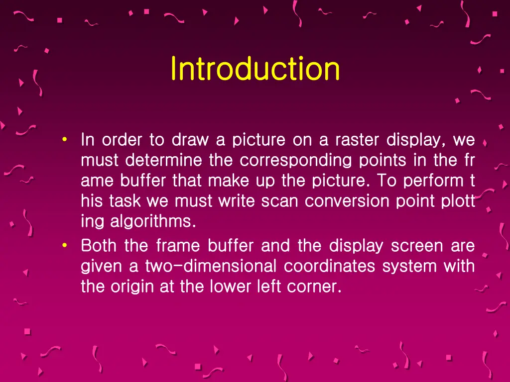 introduction introduction