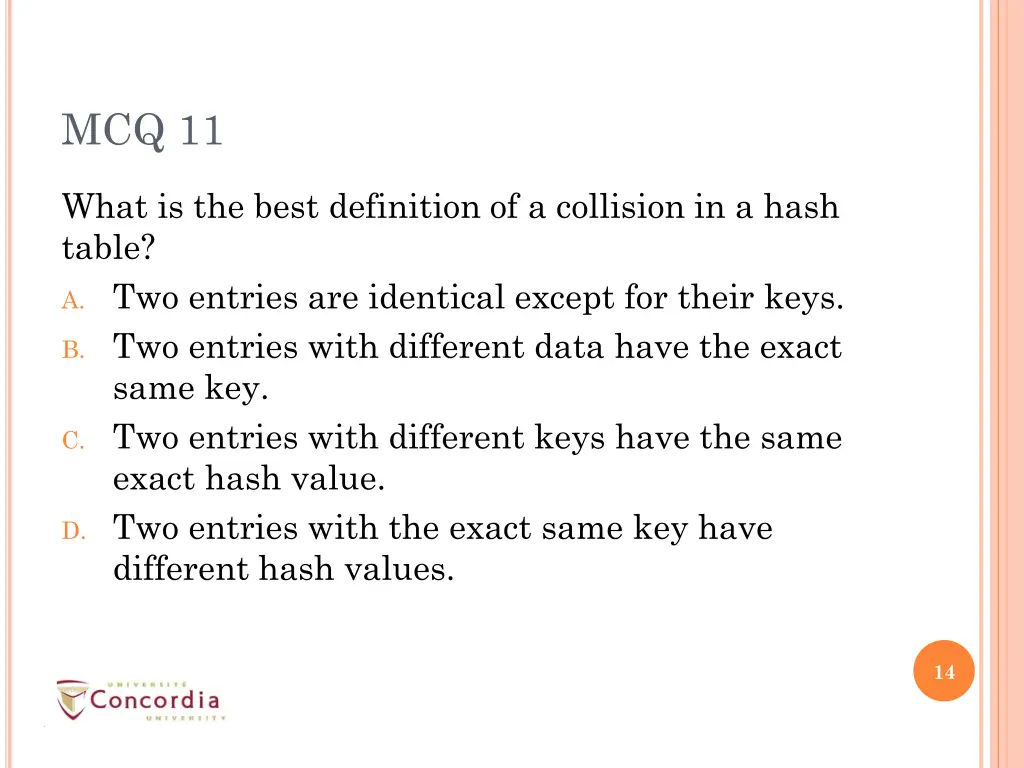 mcq 11