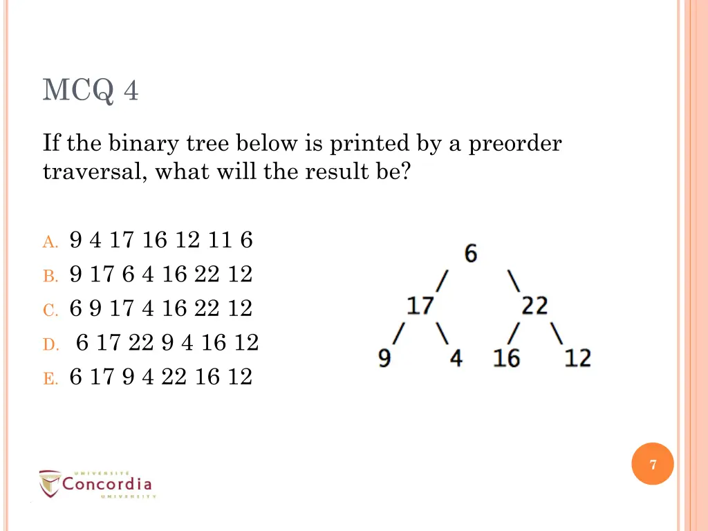 mcq 4