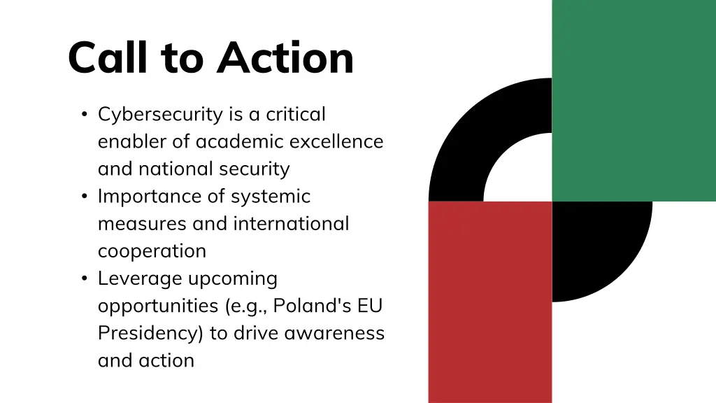 call to action