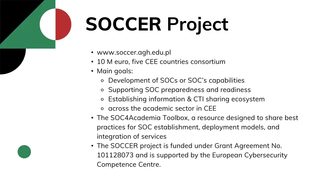 soccer project