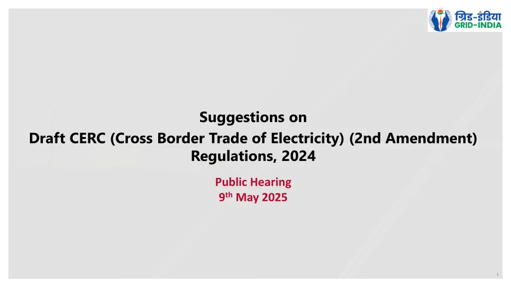 suggestions on