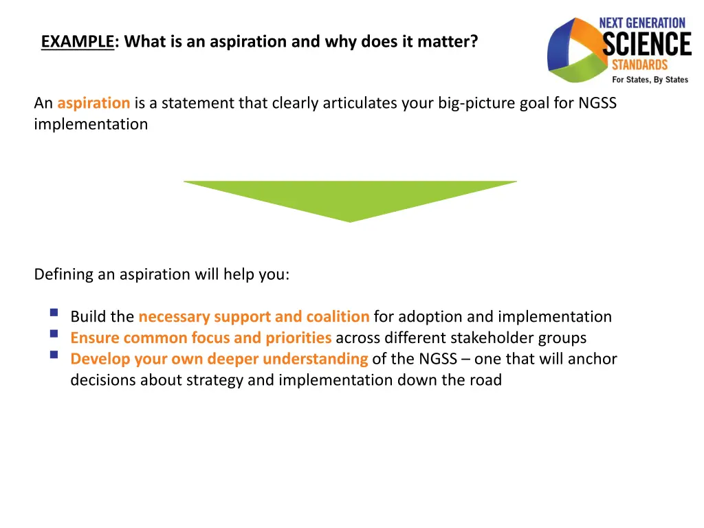 example what is an aspiration and why does