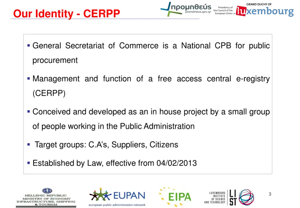 our identity cerpp
