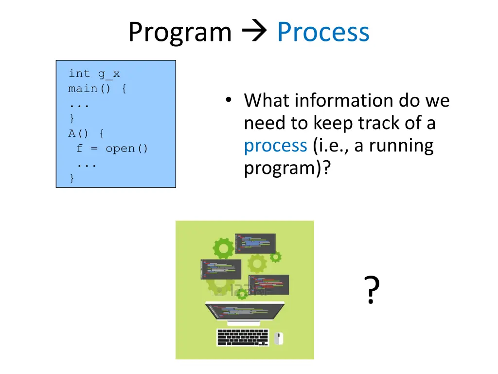 program process