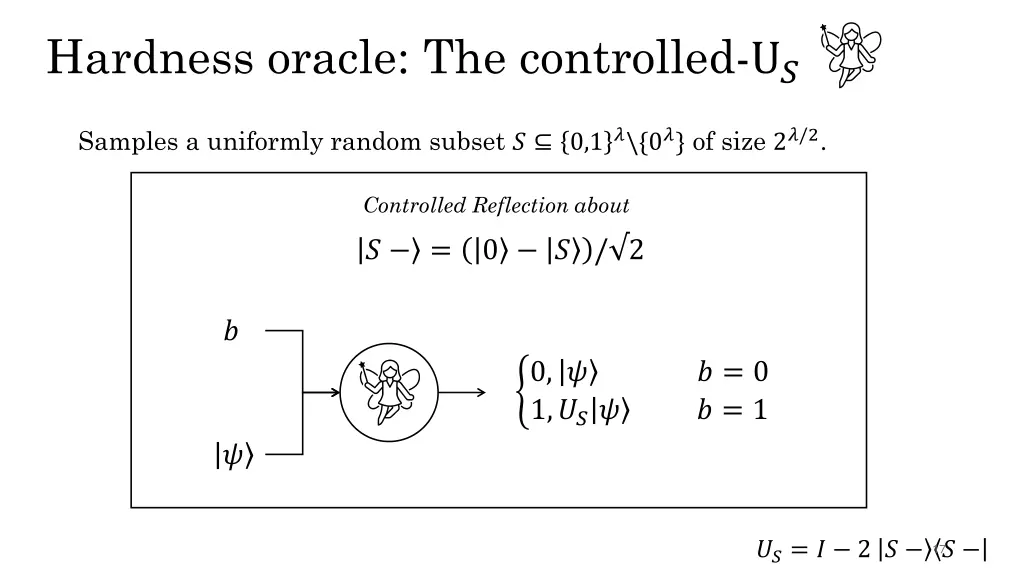 hardness oracle the controlled u