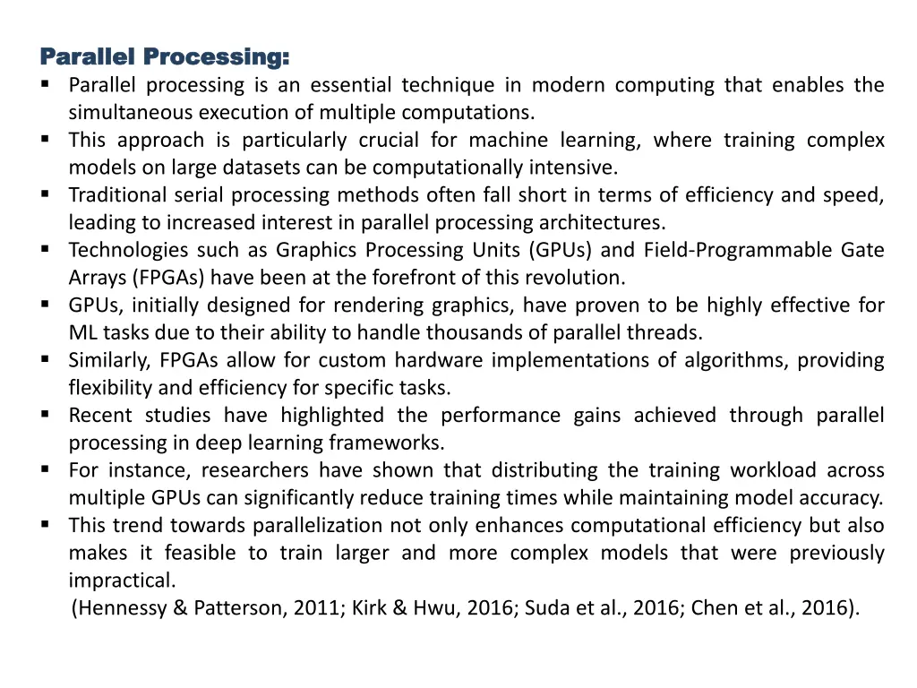 parallel parallel processing processing parallel 1