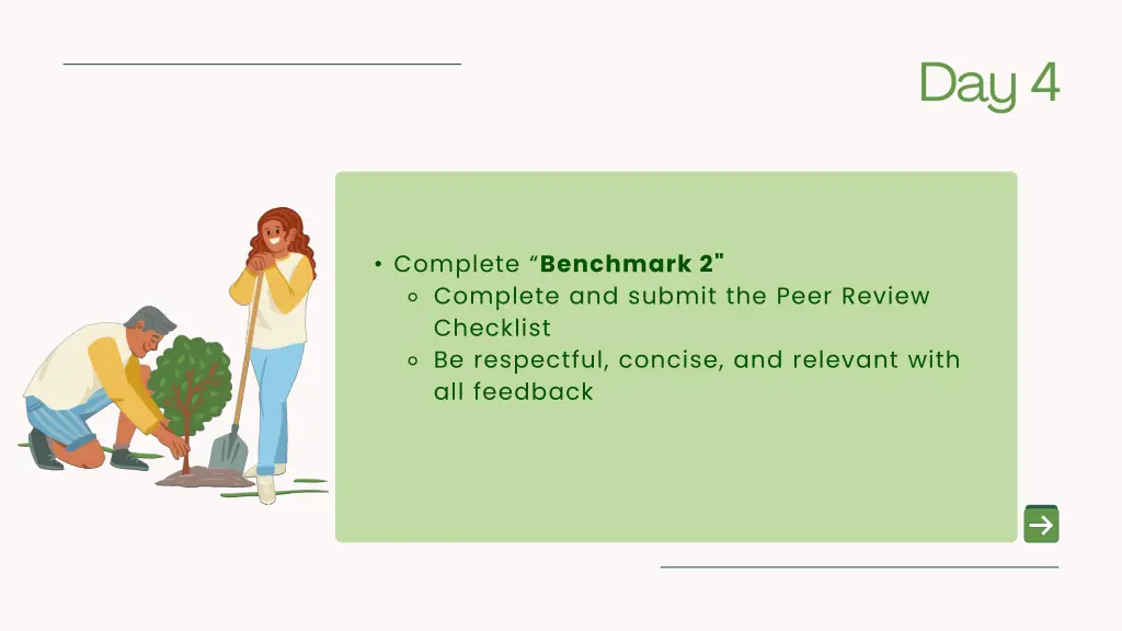 complete benchmark 2 complete and submit the peer