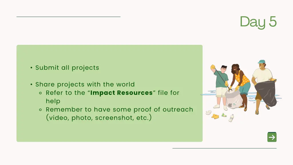 submit all projects