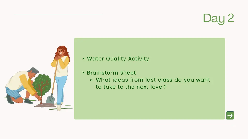 water quality activity