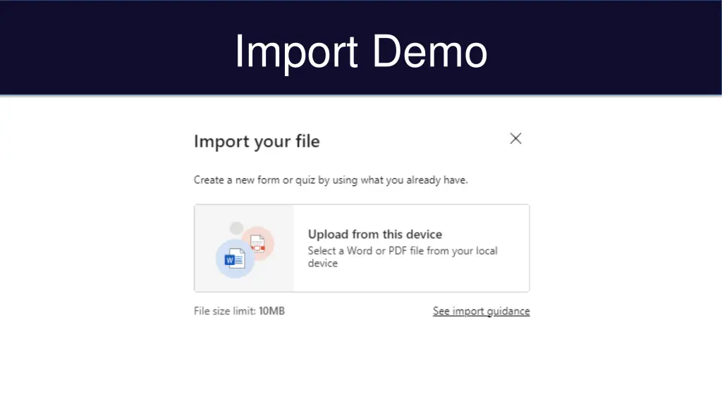 import demo